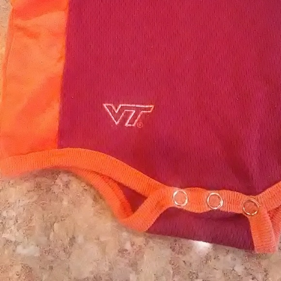 Infant's Virginia Tech Onesie - Picture 2 of 6